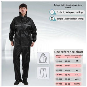 Traje Impermeable Personalizado Resistente al Aceite, Ropa de Seguridad para Motocicleta - Product Image 5