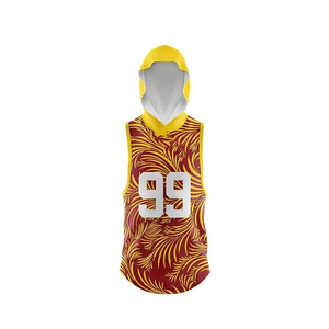 Uniforme 7v7 de Dos Tonos con Bloques de Color, Conjunto de Jersey y Pantalones Cortos, Sublimación HD, Nombre y Número Personalizados, Fútbol Americano - Product Image 3