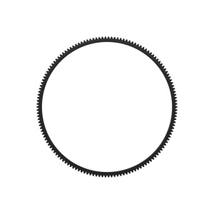 ZANGO R114282 T20088 Couronne d'entraînement du volant moteur pour tracteurs JD 1020 1030 1040, pièce de rechange robuste pour moteur, 142 dents - Product Image 1