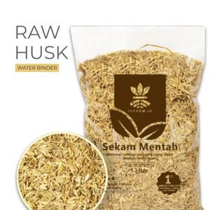 ขี้เลื่อยข้าวคุณภาพสูง ยี่ห้ออินฟาร์ม ขนาด 1 ลิตร 100% ออร์แกนิคธรรมชาติ วัสดุเพาะปลูกปรับสภาพดิน น้ำหนักเบา แบบเม็ด สำหรับคลุมดินในสวน - Product Image 2