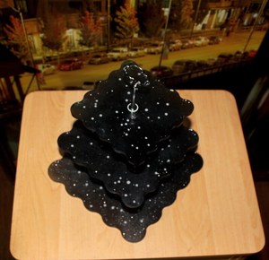 Handmade Epoxy Resin <b>Cake</b> Cupcake Stand Decorative 3 <b>Tier</b> - Product Image 3