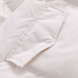 Veste d'hiver pour homme, couleur unie, fermeture éclair intégrale, qualité supérieure, légère, à prix avantageux - Product Image 5