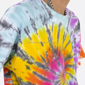 เสื้อยืดโอเวอร์ไซส์ลำลองผู้ชายผ้าเจอร์ซีย์เนื้อเรียบ โลโก้สั่งทำได้ เป็นมิตรกับสิ่งแวดล้อม ไม่ยับง่าย - Product Image 4