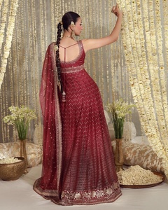 Salwar Kameez Formal de Verano para Mujer, Calidad Premium, Tela de Viscosa, Seda, Algodón, Lino y Poliéster, Sin Arrugas, Secado Rápido, para Fiestas - Product Image 2