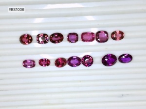 Saphir rose véritable de qualité supérieure, provenant de Madagascar, chauffé, taille libre, rose vibrant, lot de 14 pierres, 32,69 ct, pierres précieuses en vrac de haute qualité - Product Image 3