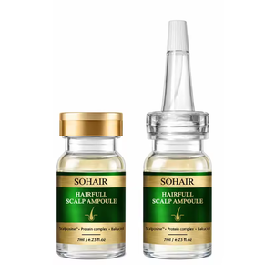 Ampoule capillaire en gros HairFull : Sérum anti-chute pour la nutrition quotidienne du cuir chevelu, booster de racines, effet rafraîchissant, qualité export - Product Image 5