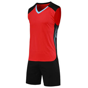 Custom Unisex <b>Volleyball</b> Jersey <b>Set</b> Sublimated V-Neck Sleeveless Moisture-Wicking Fitted Eco-Friendly All Seasons Adult Apparel - Product Image 6