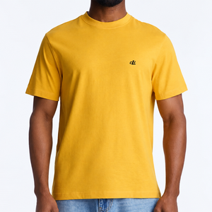 Camisetas de Hombre de Algodón 100% de Punto Liso, Corte Holgado y Premium, con Logotipo Personalizado, Camisetas Lisas Extra Grandes para Impresión Personalizada - Product Image 3