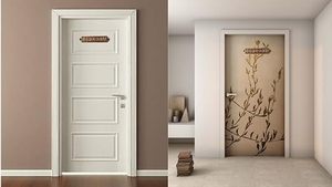 Rustic Metal <b>Wall</b> Mounted Signs with Raised <b>Lettering</b> Decorative Marker Industrial Style Door Sign for Home Office Hotel Shop - Product Image 2