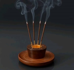 Modern <b>Rustic</b> Wooden Hand-made Eco-Friendly 100% Natural Incense Holder Stick Burner Ash Catcher Homes <b>Offices</b> Aromatherapy Zen - Product Image 1