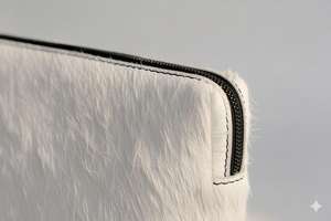 Housse de protection pour ordinateur portable en cuir véritable fait main, grande capacité, style vintage, en cuir de vachette, LHNS-0006 - Product Image 2