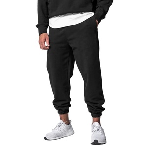 2025 Men's High Quality Cotton Jogger Sweatpants Custom Logo Oversized Fleece Gym Lounge Knee Length with Jogger Style - Product Image 6