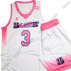 Uniformes de Baloncesto Personalizados Sibrin al por Mayor |   Camisetas y Pantalones Cortos de Equipo con Logotipo, Nombre y Número |   Uniforme de Baloncesto Sublimado Reversible USA - Product Image 6