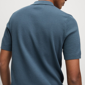 Polos de Algodón Tejido para Hombre, Tallas Grandes, Logotipo Personalizado, Fabricante OEM, Tela Suave y Transpirable, Ajuste Cómodo, Suministro al por Mayor - Product Image 2