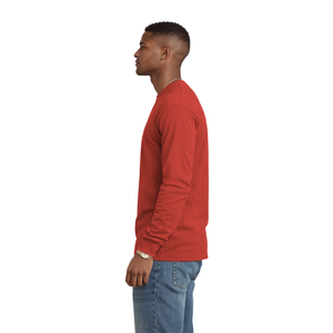 Maglietta a Maniche Lunghe con 3 Lettere Kappa Alpha Psi Phi Nu Pi, Abbigliamento per Fraternità Greca Krimson con Design Classico, Comfort e Stile Premium - Product Image 3