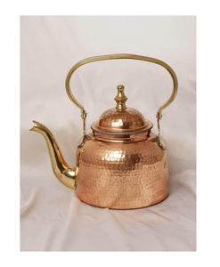 กาต้มน้ำชาทองแดงเนื้อมือทุบเพื่อความดึงดูดใจที่ไม่เหมือนใคร - Product Image 2