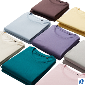 เสื้อยืดออกกำลังกายสำหรับผู้ชาย ขายส่งจำนวนมาก รับผลิตแบบ OEM พร้อมสกรีนโลโก้ แห้งเร็ว เสื้อผ้ากีฬาและฟิตเนส โรงงานบังกลาเทศ - Product Image 5