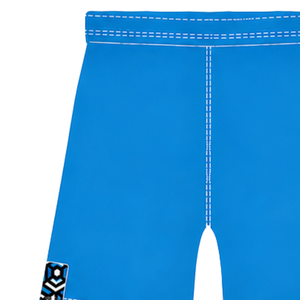 Pantalones Cortos de Rugby Azul Rey y Blanco con Cordón Ajustable, Cintura Elástica, Ribete en Contraste, Personalizables, Transpirables, para Entrenamiento Deportivo y Equipos - Product Image 3