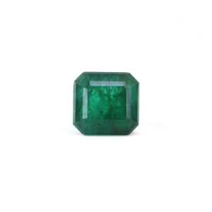 7.35 Carat Premium Zambian Emerald Loose Gemstone Emerald Cut for Fine Jewelry - Product Image 1