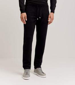Pantalones Deportivos de Punto Marrón para Hombre PHANTOM IMPEX, Cintura Elástica con Cordón, Pantalones Casuales con Bolsillos Laterales, Cachemira de Peso Medio para Invierno - Product Image 5