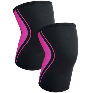 Hexagon Grip <b>Knee</b> <b>Sleeve</b> Men Women Powerlifting Neoprene 7mm <b>Compression</b> Support Gym Running Weightlifting Sports - Product Image 1