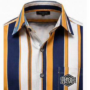 Camisa Casual Floral para Hombre, con Botones, Tela Suave y Costuras de Primera Calidad, Corte Regular - Product Image 3