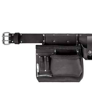 Different Size Multiple Pockets Customized Leather Tool Bags / New Design Heavy Duty Comfortable Leather Tool Bags - Product Image 6