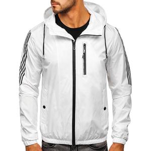 Chaqueta de abrigo reutilizable impermeable para temporada de lluvias informal Unisex de talla grande con estampado de calefacción con cierre de cremallera - Product Image 5