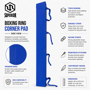 Almohadillas de Esquina para Ring de Boxeo de Alta Calidad, Personalizadas y Cómodas, Profesionales para Competencia y MMA - Product Image 2