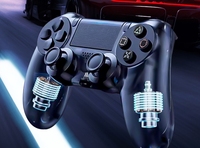 Controlador P4 con Giroscopio de Seis Ejes, Sensor de Movimiento y Vibración para PC, Control Inalámbrico con Vibración y Giroscopio para Gamepad PS4