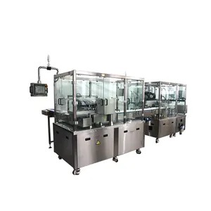 medical test reagent liquid cartridge filling sealing and labeling machines