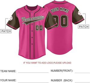 Maillot de baseball à production rapide, uniforme personnalisé, mélange poly-spandex, style équipe professionnelle, étiquettes personnalisées, tissu résistant à la décoloration, teinture intégrale - Product Image 4