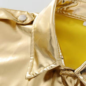 Classic <b>Leather</b> <b>Shirts</b> Men Premium Material Comfortable Fit Lightweight Design Perfect For Office And Daily Wear - Product Image 3