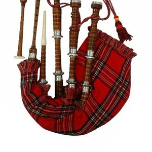 Baguettes à dixets professionnelles avec montures entièrement argentées, étui rigide, baguettes à dixets sur mesure en bois de rose noir, style écossais des Highlands - Product Image 6