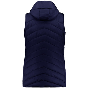 <b>Women's</b> Eco-Friendly Puffer Vest Lightweight Quilted Winter Outerwear <b>Sleeveless</b> Nylon <b>Jacket</b> Zipper Front Windproof Casual - Product Image 3