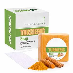 JABÓN DE CÚRCUMA Y NARANJA DE CALIDAD PREMIUM, SUMINISTRO AL POR MAYOR CON EL MEJOR PRECIO PARA DISTRIBUIDORES - Product Image 2