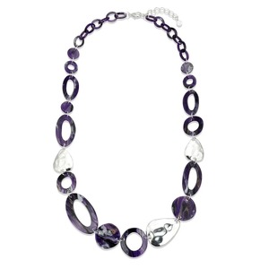 Collier de mode pour femme en résine écologique de qualité supérieure, fait main, style moderne, idéal pour les mariages - Perfect Enterprises, Inde - Product Image 1