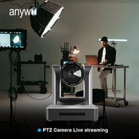 Caméra PTZ Anywii IP PoE Vmix Church 360 Event 20x avec NDI SDI HDI pour commutateur vidéo Blackmagic, système de conférence audio