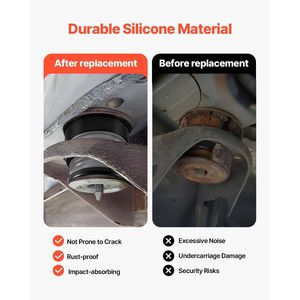 Kit di Sostituzione Rapida per Boccole di Montaggio Sospensioni per Camion F250 F350 Super Duty 2008-2016, 48 Pezzi in Silicone Durevole - Product Image 4