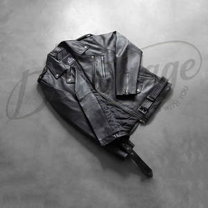 Blouson aviateur en cuir marron clair pour homme avec col en fourrure de gingembre, manteau d'hiver en peau de mouton véritable, doublure polaire chaude - Product Image 2