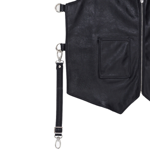 Premium Quality Barber Vest, Stylist Vest with Leather Pockets, Perfect Fashionable Salon Gift for Hairdresser Barber Hairdresse - Product Image 3