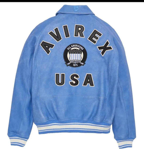 เสื้อแจ็คเก็ตหนัง Avirex แท้ 100% สำหรับฤดูหนาว รับทำโลโก้และดีไซน์ตามสั่ง แฟชั่น กันน้ำ คุณภาพพรีเมียม MOQ ต่ำ - Product Image 4