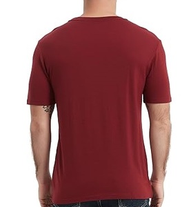 T-shirts à manches courtes pour hommes, coupe classique, couleur personnalisée, 100 % coton, col rond, anti-boulochage et séchage rapide - Product Image 6