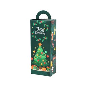 Private Custom Festive Sock <b>Gift</b> <b>Box</b> OEM Printed Folding Paper Gable Packaging With Handle Factory Vietnam Manufacturer - Product Image 3