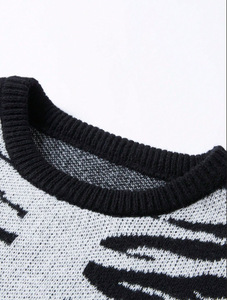 Men's <b>Halloween</b> Skeleton Pullover Sweater Long Knit Acrylic Crew Neck Oversized Casual Autumn <b>Jumper</b> - Product Image 5
