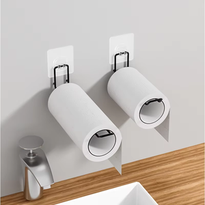 High Demand Products in Europe Modern Customized <b>Silver</b> Brushed <b>Toilet</b> Bathroom Fittings <b>Roll</b> Paper Towel <b>Holder</b> for Kitchen Use - Product Image 6