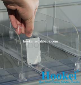 Poussoir d'étagère en plastique de boisson en conserve pour l'affichage au détail utilisé étagère de supermarché personnalisée - Product Image 5