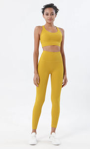 Ensembles de yoga 2 pièces pour femmes : Crop top dos nageur respirant et pantalon long sexy pour la gym, la course et l'entraînement - Product Image 5