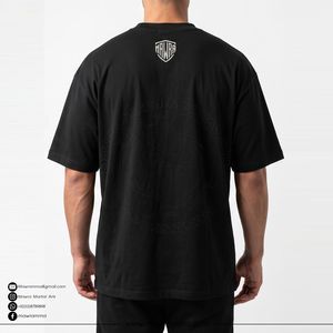 Camiseta de manga corta con estampado de personaje de mono negro para hombre, cuello redondo, estilo casual, ajuste regular, de algodón. - Product Image 2