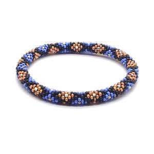 Ahana's Mande Nepal Top Notch Quality Handmade Women's Fashion Jewelry Trendy Durable Crochet Needle Glass <b>Beads</b> <b>Bracelets</b> - Product Image 1